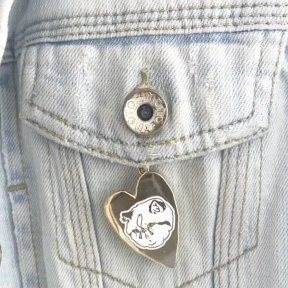 Hello Harriet Cat keychain and 'Fur Bae' Collar Tag